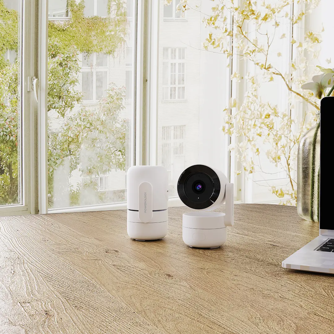 Powerology Indoor PTZ Smart Camera - White